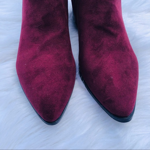 SOLD🥳⭐️Brand New Velvet Booties!⭐️ - Picture 4 of 6
